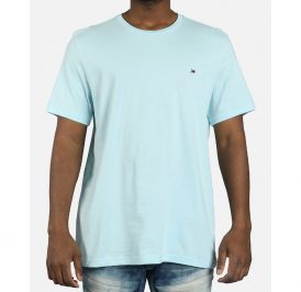 Camiseta Tommy Hilfiger Masculino 09T3139-444 S Celeste - Imagem 1