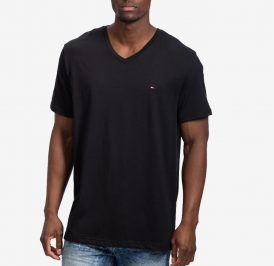 Camiseta Tommy Hilfiger Masculino 09T3140-001 S Preto - Imagem 1