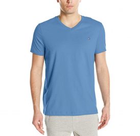 Camiseta Tommy Hilfiger Masculino 09T3140-444 S Celeste - Imagem 1