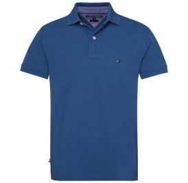 Camiseta Tommy Hilfiger Polo Masculino MW0MW03549-472 L Marinho - Imagem 1