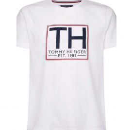 Camiseta Tommy Hilfiger Masculino MW0MW12605-YBR-00 XL White - Imagem 1