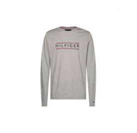 Camiseta Tommy Hilfiger Masculino MW0MW12609-P9V-00 XXL Cloud Heather - Imagem 1