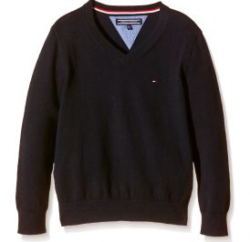 Suéter Tommy Hilfiger Masculino KB0KB01654-403 16 Azul Marinho - Imagem 1