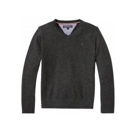 Suéter Tommy Hilfiger Masculino KB0KB03900-064 04 Cinza - Imagem 1