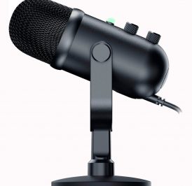 Microfone para Stream Razer Seiren V2 Pro Cardióide USB - Preto RZ19-04040100-R3U1 - Imagem 4