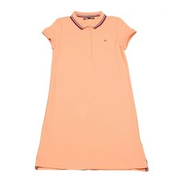 Vestido Tommy Hilfiger Infantil Feminina KG0KG03489-609 08 - Amarelo - Imagem 1