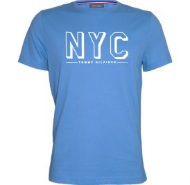 Camiseta Tommy Hilfiger Masculino MW0MW03576-461 XXL Marinho - Imagem 1