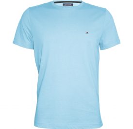 Camiseta Tommy Hilfiger Masculino MW0MW03668-468 L Azul - Imagem 1
