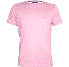 Camiseta Tommy Hilfiger Masculino MW0MW06500-661 XXL Rosa - Imagem 1