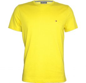 Camiseta Tommy Hilfiger Masculino MW0MW06500-711 XXL Amarelo - Imagem 1