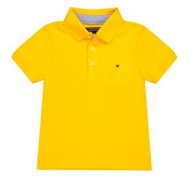 Camiseta Tommy Hilfiger Polo Masculino KB0KB03871-711 16 Amarelo - Imagem 1