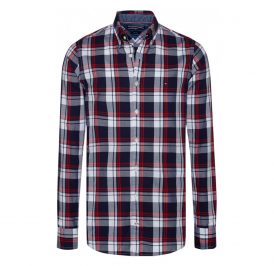 Camisa Tommy Hilfiger Masculino MW0MW03071-902 XL Marinho - Imagem 1