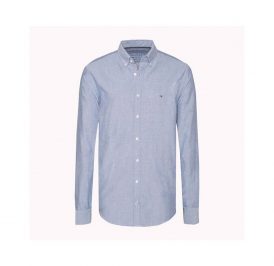 Camisa Tommy Hilfiger Masculino MW0MW03015-513 XXL Azul - Imagem 1