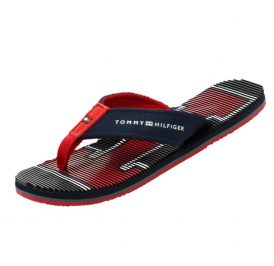 Chinelo Tommy Hilfiger Masculino FM0FM01364403-403 40 Azul Marinho - Imagem 1