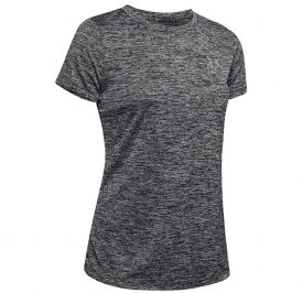 Camiseta UNDER ARMOUR Feminina 1277206-001 SM SSC Twist Cinza - Imagem 1
