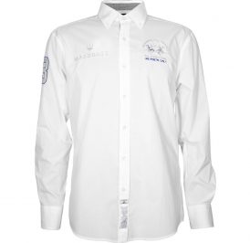 Camisa La Martina Masculino EQ.KMCM60-05 XL - Maserati Branco - Imagem 1