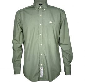 Camisa La Martina Masculino Lisa Duck-04 L Green Regular - Imagem 1