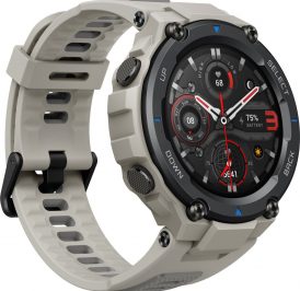 Smartwatch Amazfit T-Rex Pro A2013 Bluetooth e GPS - Desert Grey W2013OV3N - Imagem 1