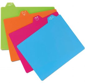 Conjunto Cuisinart CCM-4PC 4 Esteiras de Corte de Plastico Coloridas - Imagem 1