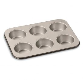 Bandeja Antiaderente Cuisinart AMB-6JMPBZ Para 6 Cupcake - Bronce - Imagem 1