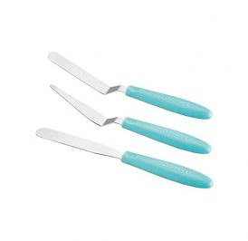 Jogo de Espatulas Cuisinart CTG-00-3IS Azul Gelo 3 Peças - Imagem 1