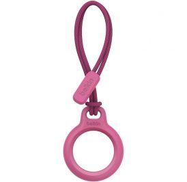 BELKIN F8W974BTPNK SECURE HOLDER WITH STRAP FOR AIRTAG PINK - F8W974BTPNK - Imagem 1