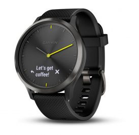 RELOGIO GARMIN VIVOMOVE HR WW SPORT BLACK BLACK L - 753759182373 - Imagem 1