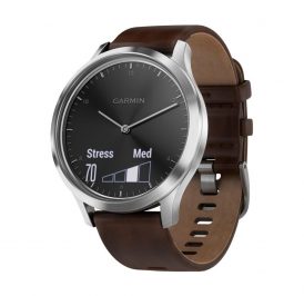 RELOGIO GARMIN VIVOMOVE HR WW PREMIUM BLACK SILVER - 753759184667 - Imagem 1