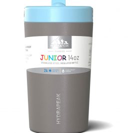 Garrafinha Escolar Hydrapeak HP-CUP14-GREY-CL/NV 400ML - Cinza - Imagem 1