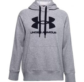 Moletom UNDER ARMOUR Feminina 1356318-035 MD Rival Fleece Gray - Imagem 1