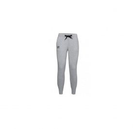 Jogger UNDER ARMOUR Feminina 1356416-035 LG Rival Fleece Gray - Imagem 1