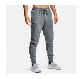 UNDER ARMOUR JOGGERS MASC RIVAL FLEECE GRAY 1357128-012 XL - Imagem 1