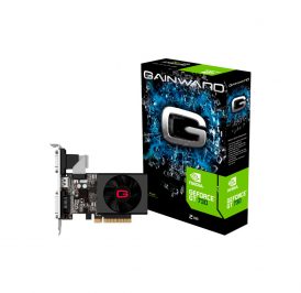 Placa de Vídeo GAINWARD GeForce GT730 2GB SDDR3 VGA PCIX 64BIT CRT DVI HDMI - NEAT7300HD46-2080F - Imagem 1