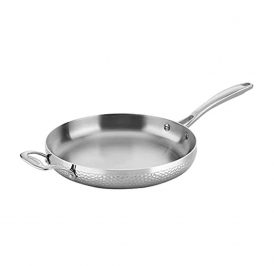 Frigideira Cuisinart HTP22-30H Hammered Collection Indução 30CM Inox - Imagem 1