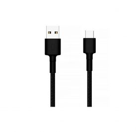 Cabo Xiaomi 1.0m Usb-A/Usb-C Braided Preto - 18714 SJV4109GL SJX10ZM - Imagem 1