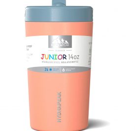 Garrafinha Escolar Hydrapeak HP-CUP14-PEACH-ST/PH 400ML - Pêssego - Imagem 1