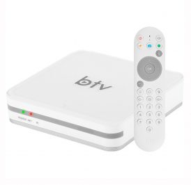 Receptor FTA BTV B13 4K Ultra HD 16GB+ 2GB Wi-Fi/HDMI/USB Bivolt - Branco - Imagem 1