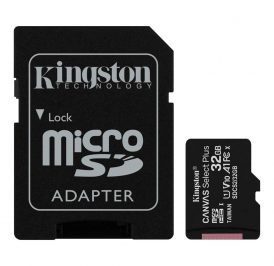 Cartão De Memória Micro SD Kingston Canvas Select Plus Micro SDHC 32GB 100 MB/s - SDCS2/32GB - Imagem 1
