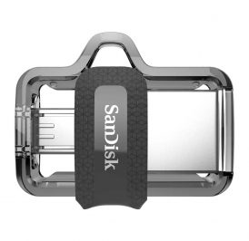 Pendrive SanDisk Ultra Dual Drive m3.0 32GB USB 3.0/Micro USB - SDDD3-032G-G46 - Imagem 1