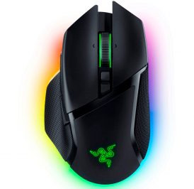 Mouse Gamer Sem Fio Razer Basilisk V3 Pro 30.000 DPI Iluminação RGB - Preto RZ01-04620100-R3U1 - Imagem 1