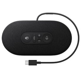 Speaker Microsoft Moderno USB-C Preto - 8KZ-00001 - Imagem 2