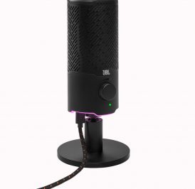 Microfone para Stream JBL Quantum Stream Cardioide/Omnidirecional USB - Preto JBLQNTMSTREAMBLKAM - Imagem 3