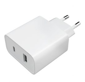 Carregador Xiaomi Mi 33W Wall Charger USB-A/USB-C Bivolt - Branco 40039 BHR6039EU MDY-11-EZ - Imagem 1