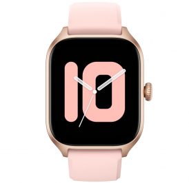 Smartwatch Amazfit GTS 4 A2168 Bluetooth e GPS - Rose Bud Pink W2168OV3N - Imagem 1