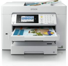 Impressora Epson Workforce EC-C7000 4X1 I/S/C/F Color Wifi+Rede - C11CH67202 - Imagem 1