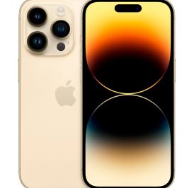 Apple iPhone 14 Pro 6GB+128GB 6.1 IOS 16 - Dourado MQ083BE/A - Imagem 1