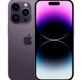 Apple iPhone 14 Pro Max 6GB+128GB 6.7" iOS 16 - Deep Purple MQ9T3BE/A - Imagem 1