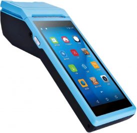 Pos Vizzion POS-Q2 58MM 5.5'' 3G/WIFI/Bluetooth RAM 1GB/ROM 8GB Android 6 Blue - Imagem 1