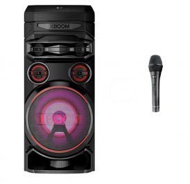 Torre de Som LG Xboom RNC7 Karaokê Star Super Bass Boost Iluminação Multicor Party (Com Microfone) 220V - RNC7.DPERLLK - Imagem 1