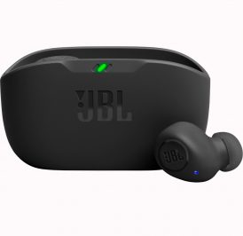 Fone de Ouvido JBL Wave Buds Bluetooth - Preto JBLWBUDSBLK - Imagem 1